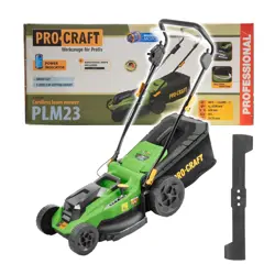 Aku kosačka Procraft PLM23BB; bez akumulátora a nabíjačky