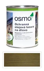 Lazúra ochranná olejová 907; kremičito šedá; 0,75 l