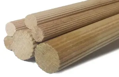 Drevená tyč buk vrúbkovaná; D08; L800