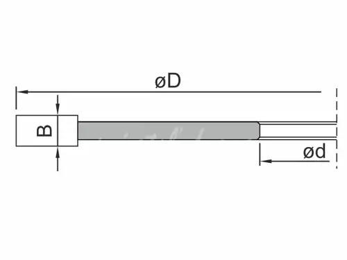 Drážkovací pilový kotúč; D150; B 3,5; d30; Z12