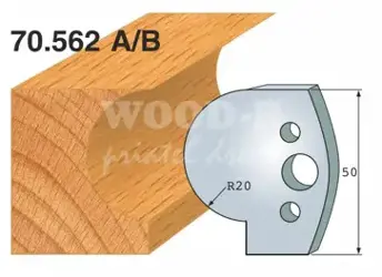 Profilový nôž FLURY; 50x4; 562A