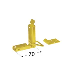 Zámok bedne ZSK 70; 70x20 mm