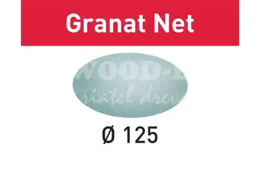 Brusivo sieťové Granat Net STF; D125; P80