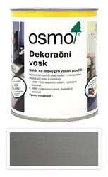 Dekoračný vosk 3119; transparent 0,75 L; hodvábne šedý