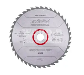 Pílový list „precision cut wood - professional", 254x30, Z40 WZ 20°