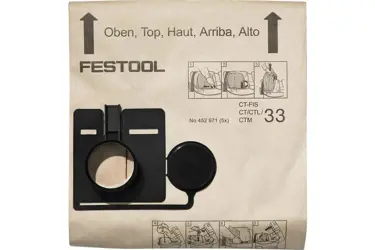 Filtračné vrecko Festool FIS-CT 33, 5ks