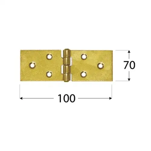 Záves stavebný  Z 100/70; 100x70x1,5 mm