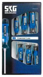 Sada skrutkovačov TX 7 dielov