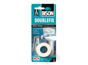 Páska Bison Double Fix Tape 19 x 1.5 mm