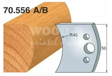 Profilový nôž FLURY; 50x4; 556A