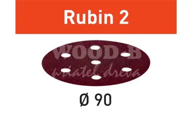 Brúsny kotúč Rubin 2 STF; D90/6; P120