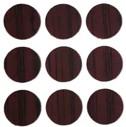 Samolepiaca krytka mahagon; D13; 20 ks/blister