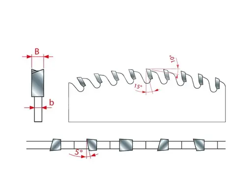 Pílový kotúč na plasty a plexisklo HM; D250; B2,2; b1,6; Z100; d30; tenký rez