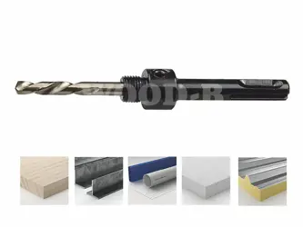 Vrták centrovací pre vykružovacie pílky; 6x75