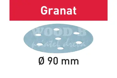 Brúsny kotúč Granat STF; D90/6; P100