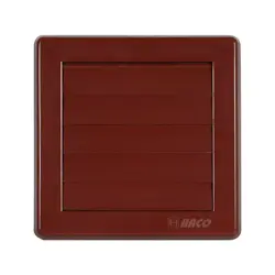 Vetracia mriežka gravitačná; VMG 150x150/100; hnedá