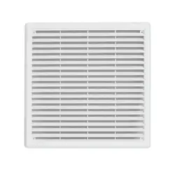 Vetracia mriežka so sieťkou; VMK 250x250; biela