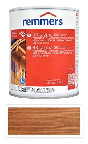 HK lazúra - ochranná lazúra na drevo pre exteriér 0,75l orech