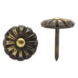 Ozdobný klinec 546W - staré zlato; D15,5mm; L15mm; 1000ks