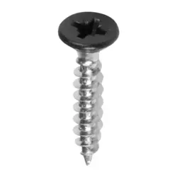 Skrutka do dreva čierna 4,5x 25; 10ks