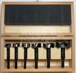 Sukovník Wave (Forstner) HSS sada 6 dielov; D 20~50; B60; L90; stopka 8; 10