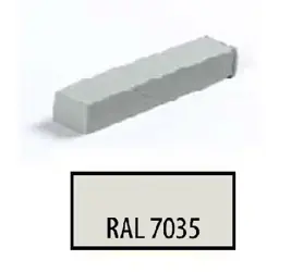 Vosk tvrdý; Ral 7035