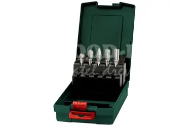 Sada fréz z tvrdokovu, stopka 6 mm, 5ks