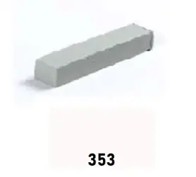 Vosk tvrdý; sivobiely