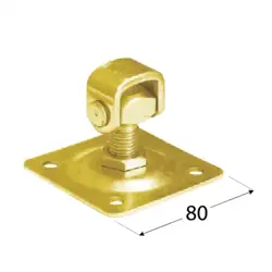 Záves nastaviteľný šrobovací ZRP 16 80 mm