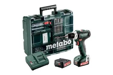 Skrutkovač akumulátorový Metabo BS 12 L SET; 12V/2x2Ah; Mobilná dielňa
