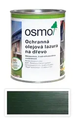 Lazúra ochranná olejová 729; jedľovo zelená; 0,75 l