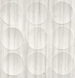 Samolepiaca krytka Woodline CREME; D14; 25 ks/blister