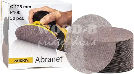 Brúsna sieť Mirka Abranet Grip D125; P100
