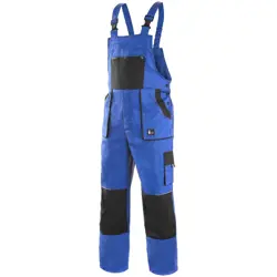 Nohavice trakové LUX modré - 64
