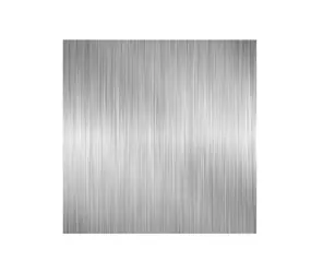 Dvojvrstvový plast vhodný do interiéru 305x305x1,3 mm; strieborný