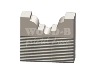 Zákazkový ryhovaný blanket 8; B 80x50 HS