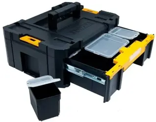 Box na náradie so zásuvkou; objem 9 litrov; nosnosť 7,5 kg