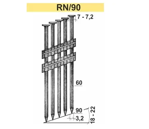 Klincovačka stavebná RNS/90 (páskované)