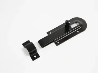 Zástrč rovná 100 mm čierna