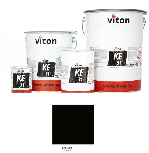 Alkydová farba 2v1; KE31; RAL9005  0,7kg