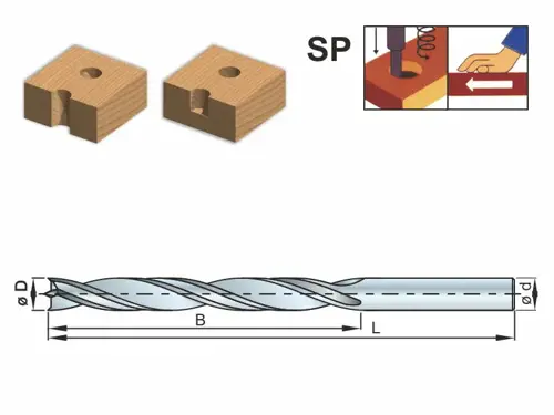 Vrták do dreva PROFI predĺžený; D20; L200; B160; d10