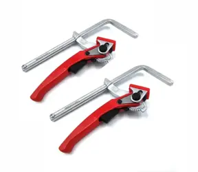 SET Rýchloupínacia svorka 160 pre vodiace lišty/perforované stoly - 2ks