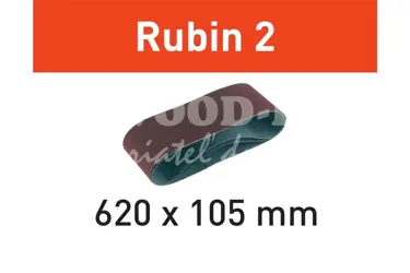 Pás brúsny Rubin 2; 620X105; P100