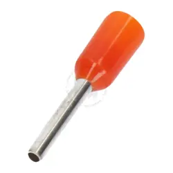 Dutinka izolovaná 0,5/8 mm; oranžová; 100 ks