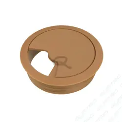Priechodka káblov; okrúhla; D60; jelša