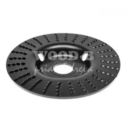 Rašpľa rotačná 125mm; zapustená; hrubosť 1