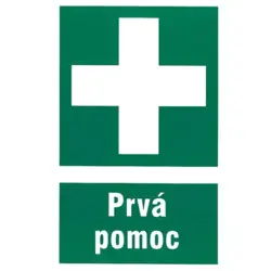 Prvá pomoc - samolepka