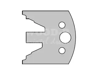 Zákazkový profilový nôž - DVERE; prof.13; 50x4; HS