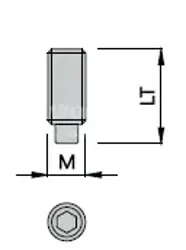 Skrutka M 8x20 IMBUS