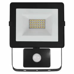 Reflektor LED ILIO s pohybovým čidlom, 21 W neutrálna biela